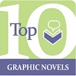 SLJ Top 10 Graphic Novels logo