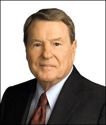 headshot of Jim Lehrer