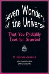 book cover: seven wonders of the universe