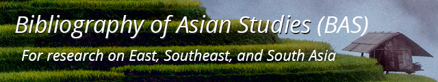 AD: Bibliography of Asian Studies