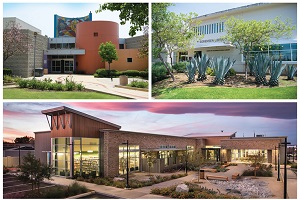 Images of LA County branch locations from Library of the Year 2019