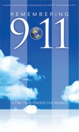 blue cover and twin towers memorial