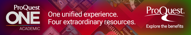 AD: ProQuest One Academic